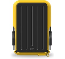 Silicon Power Portable HDD 2TB Armor A66  USB 3.2, желтый, черный