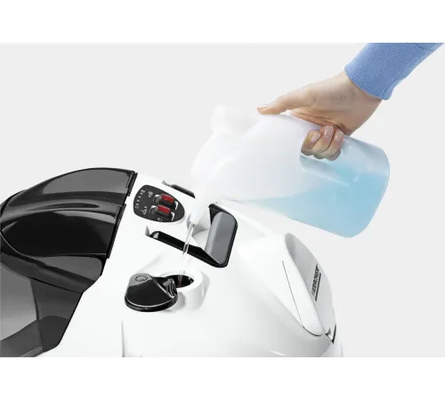 Пароочиститель напольный Karcher SV 7 2200Вт белый/черный