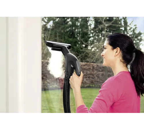 Пароочиститель напольный Karcher SV 7 2200Вт белый/черный