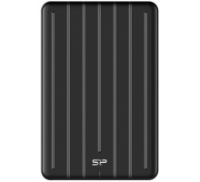 Твердотельный диск 256GB Silicon Power Bolt B75 Pro, External, Type-C [R/W - 520/420 MB/s] Алюминий/Черный