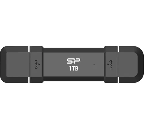 Твердотельный диск 1TB Silicon Power DS72, External, USB 3.2/Type-C, Черный, read/write 1050/850Mb/s Твердотельный диск 1TB Silicon Power DS72, External, USB 3.2/Type-C, Черный, read/write 1050/850Mb/s
