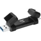 Твердотельный диск 1TB Silicon Power DS72, External, USB 3.2/Type-C, Черный, read/write 1050/850Mb/s