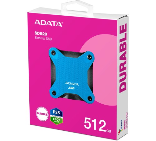 Накопитель SSD A-Data USB 3.1 512GB SD620-512GCBL SD620 2.5" синий