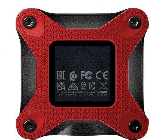 Накопитель SSD A-Data USB 3.1 1TB SD620-1TCRD SD620 2.5" красный