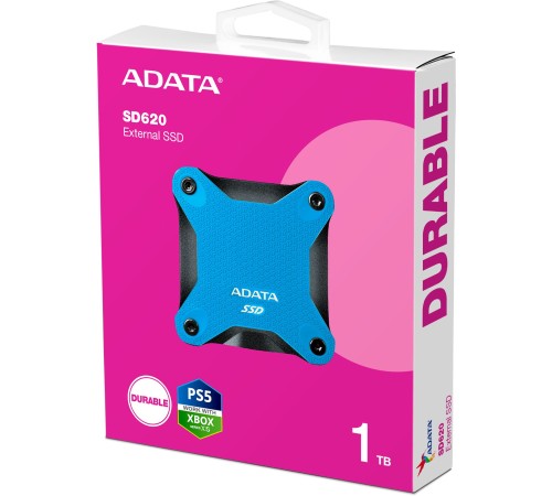 Накопитель SSD A-Data USB 3.1 1TB SD620-1TCBL SD620 2.5" синий