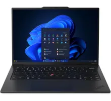 Ноутбук Lenovo ThinkPad X1 Carbon G12 Core Ultra 7 155U 16Gb SSD1Tb Intel Iris Xe graphics 14" IPS WUXGA (1920x1200) Windows 11 Professional 64 black WiFi BT Cam (21KDS07D00)