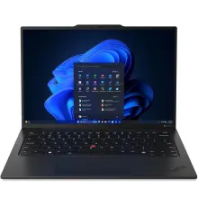 Ноутбук Lenovo ThinkPad X1 Carbon G12 Core Ultra 7 155U 16Gb SSD1Tb Intel Iris Xe graphics 14" IPS WUXGA (1920x1200) Windows 11 Professional 64 black WiFi BT Cam (21KDS07D00)