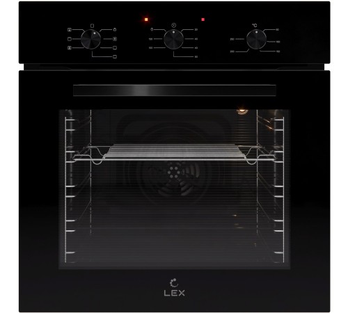 Духовой шкаф Электрический Lex EDM 073 BBL черный