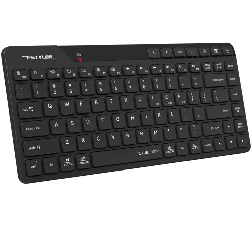 Клавиатура A4Tech Fstyler FBK26C AS черный USB беспроводная BT/Radio slim Multimedia (FBK26C AS) Клавиатура A4Tech Fstyler FBK26C AS черный USB беспроводная BT/Radio slim Multimedia (FBK26C AS)