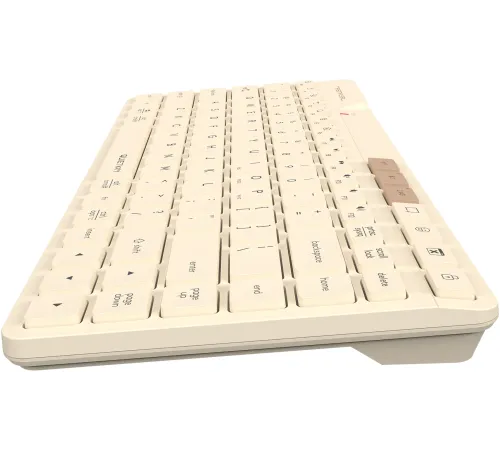 Клавиатура A4Tech Fstyler FBK26C AS бежевый USB беспроводная BT/Radio slim Multimedia (FBK26C AS)