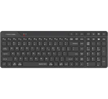 Клавиатура A4Tech Fstyler FBK27C AS черный USB беспроводная BT/Radio slim Multimedia (FBK27C AS)
