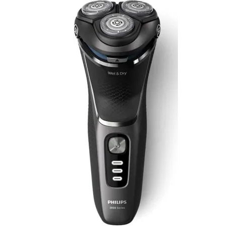 Бритва роторная Philips S3343/13 реж.эл.:3 питан.:аккум. черный