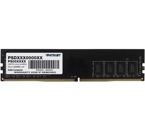 Память DDR4 8GB 3200MHz Patriot PSD48G32002 Signature RTL PC4-25600 CL22 DIMM 288-pin 1.2В single rank Ret
