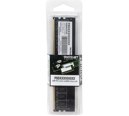 Память DDR4 8GB 3200MHz Patriot PSD48G32002 Signature RTL PC4-25600 CL22 DIMM 288-pin 1.2В single rank Ret