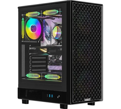 Корпус Formula MANA DYNAMIC черный без БП ATX 6x120mm 2xUSB3.0 1xUSB3.1 audio bott PSU Корпус Formula MANA DYNAMIC черный без БП ATX 6x120mm 2xUSB3.0 1xUSB3.1 audio bott PSU