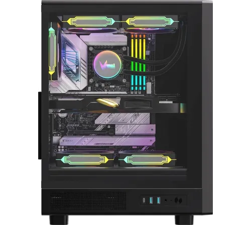 Корпус Formula MANA DYNAMIC черный без БП ATX 6x120mm 2xUSB3.0 1xUSB3.1 audio bott PSU Корпус Formula MANA DYNAMIC черный без БП ATX 6x120mm 2xUSB3.0 1xUSB3.1 audio bott PSU