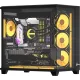 Корпус Formula Crystal Z9 черный без БП ATX 2xUSB3.0 1xUSB3.1 audio bott PSU