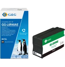 Картридж струйный G&G GG-L0R40AE 957XL черный (73мл) для HP OJ Pro 8734/8210/8720/8724/8725/8726/8727/8736/8740/8743/8744/8746/8747
