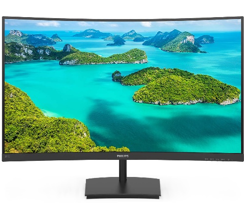 Монитор 23,8'' Philips 245E1S 2560x1440 75Гц  IPS W-LED 16:9 4ms(GtG) VGA HDMI DP 50M:1 1000:1 178/178 250cd Tilt AMD Adaptive-Sync Black (245E1S/01)