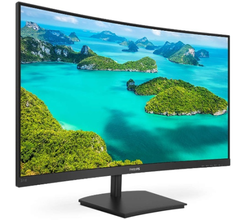 Монитор 23,8'' Philips 245E1S 2560x1440 75Гц  IPS W-LED 16:9 4ms(GtG) VGA HDMI DP 50M:1 1000:1 178/178 250cd Tilt AMD Adaptive-Sync Black (245E1S/01)
