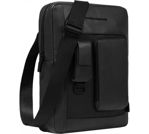 Сумка мужская Piquadro Liko CA1816W131/N черный натур.кожа/ткань Сумка мужская Piquadro Liko CA1816W131/N черный натур.кожа/ткань