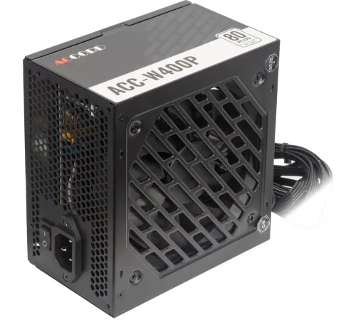 Блок питания Accord ATX 400W ACC-W400P 80 PLUS WHITE (20+4pin) 120mm fan 6xSATA Блок питания Accord ATX 400W ACC-W400P 80 PLUS WHITE (20+4pin) 120mm fan 6xSATA