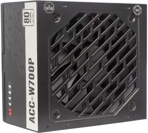 Блок питания Accord ATX 700W ACC-W700P 80 PLUS WHITE (20+4pin) 120mm fan 6xSATA RTL Блок питания Accord ATX 700W ACC-W700P 80 PLUS WHITE (20+4pin) 120mm fan 6xSATA RTL