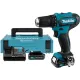 Дрель-шуруповерт Makita DF333DSAX6 аккум. патрон:быстрозажимной (кейс в комплекте)