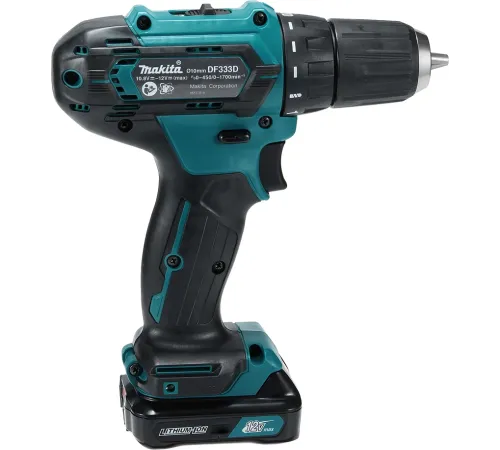 Дрель-шуруповерт Makita DF333DSAX6 аккум. патрон:быстрозажимной (кейс в комплекте) Дрель-шуруповерт Makita DF333DSAX6 аккум. патрон:быстрозажимной (кейс в комплекте)