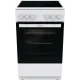Плита Электрическая Gorenje GEC5A12WG-B белый стеклокерамика (без крышки)