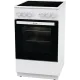 Плита Электрическая Gorenje GEC5A12WG-B белый стеклокерамика (без крышки)