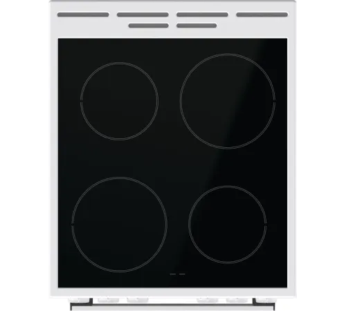 Плита Электрическая Gorenje GEC5A12WG-B белый стеклокерамика (без крышки)