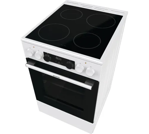 Плита Электрическая Gorenje GEC5C61WG белый стеклокерамика (без крышки)