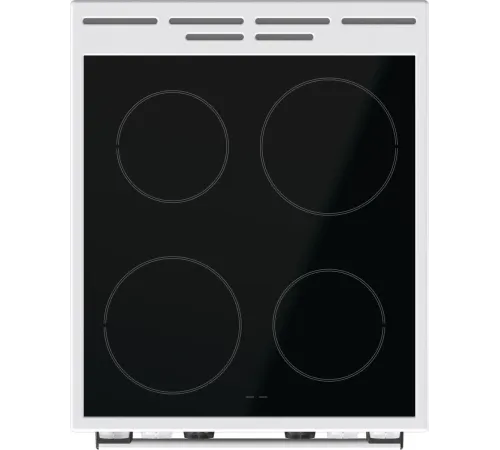 Плита Электрическая Gorenje GEC5C61WG белый стеклокерамика (без крышки)