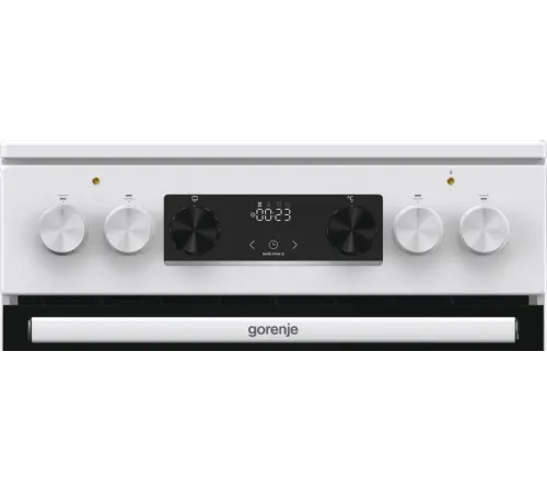 Плита Электрическая Gorenje GEC5C61WG белый стеклокерамика (без крышки)