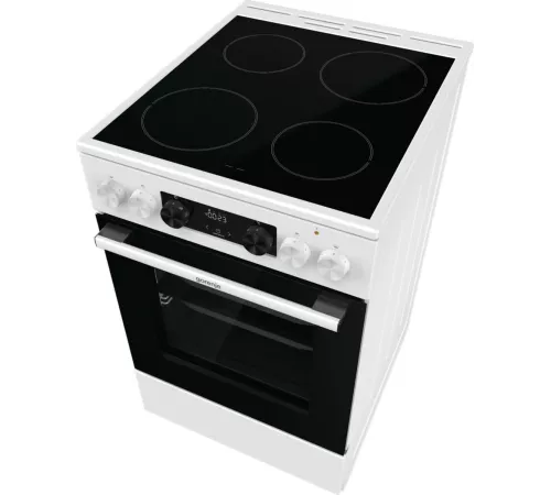 Плита Электрическая Gorenje GEC5C42WG белый стеклокерамика (без крышки)