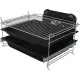 Плита Электрическая Gorenje GEC5C42WG белый стеклокерамика (без крышки)
