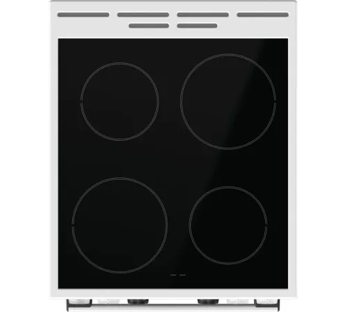 Плита Электрическая Gorenje GEC5C42WG белый стеклокерамика (без крышки)