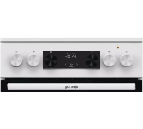 Плита Электрическая Gorenje GEC5C42WG белый стеклокерамика (без крышки)