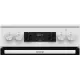 Плита Электрическая Gorenje GEC5C42WG белый стеклокерамика (без крышки)