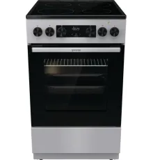 Плита Электрическая Gorenje GEC5C41SG серый стеклокерамика (без крышки)