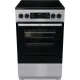 Плита Электрическая Gorenje GEC5C41SG серый стеклокерамика (без крышки)