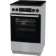 Плита Электрическая Gorenje GEC5C41SG серый стеклокерамика (без крышки)
