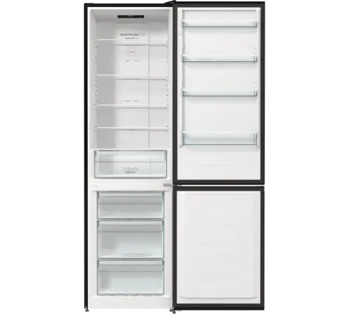 Холодильник Gorenje NRK6202EBXL4 2-хкамерн. черный мат.