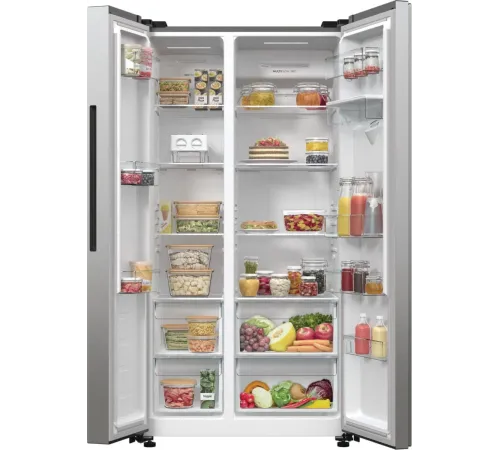 Холодильник Gorenje NRR9185EAXLWD 2-хкамерн. серебристый мат.