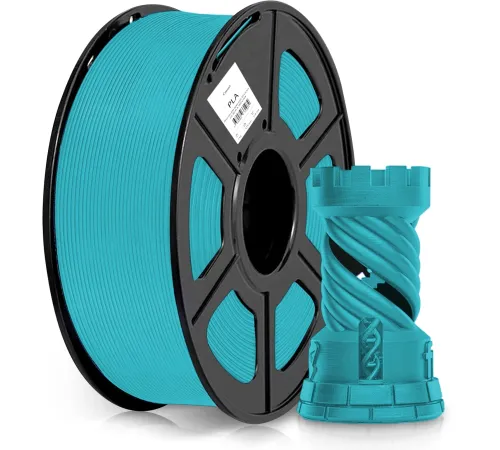 Пластик для принтера 3D Cactus CS-3D-PLA-1KG-CYAN PLA d1.75мм 1кг 1цв. Пластик для принтера 3D Cactus CS-3D-PLA-1KG-CYAN PLA d1.75мм 1кг 1цв.
