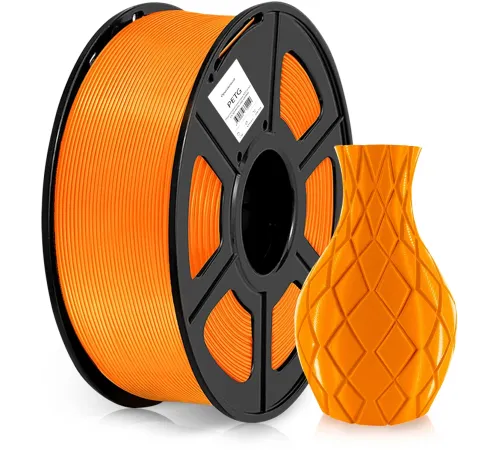 Пластик для принтера 3D Cactus CS-3D-PETG-1KG-ORANGE PETG d1.75мм 1кг 1цв.