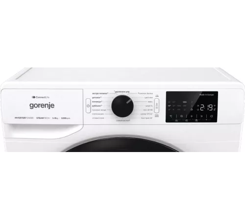 Стиральная машина Gorenje WPNEI82SBSWIFI/C класс: A+++ загр.фронтальная макс.:8кг белый