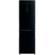 Холодильник Hitachi R-BG410PUC6X GBK 2-хкамерн. черный стекло