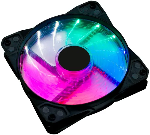 Вентилятор Оклик OG-CF120RGB2-BK 120x120x25mm 3-pin 4-pin (Molex)25dB Ret Вентилятор Оклик OG-CF120RGB2-BK 120x120x25mm 3-pin 4-pin (Molex)25dB Ret